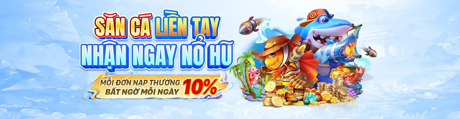 Thế giới bắn cá đầy màu sắc tại tabet code