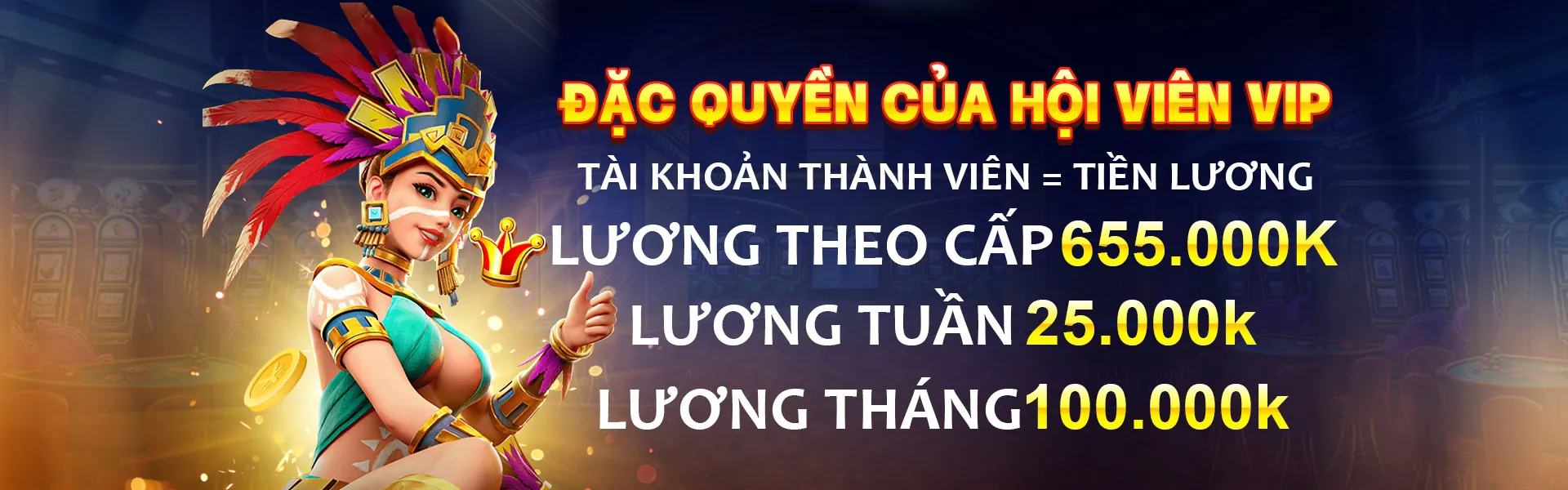 Hình ảnh sang trọng của Câu Lạc Bộ VIP tabet code